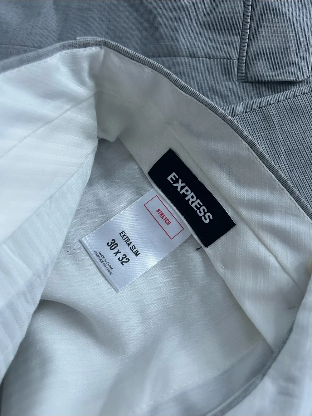 Express Black Garment Cover with White Logo